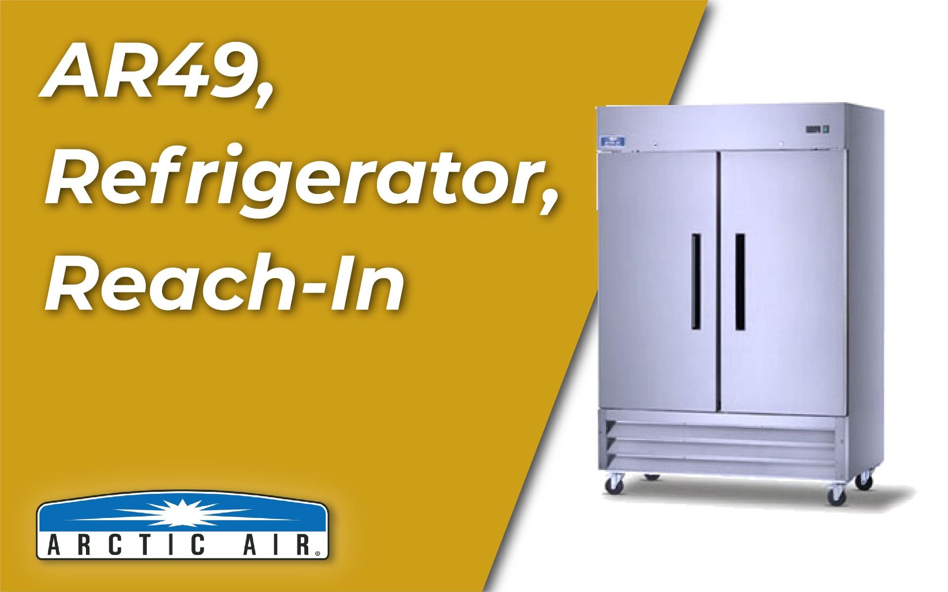 Arctic Air, AR49, Refrigerator, Reach-In